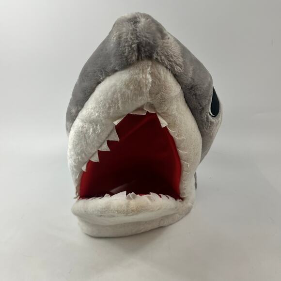 Dan Dee Big Greeter Heads Shark Plush Costume Hat Foam Adult Funny 16" Tall - Picture 2 of 11